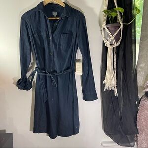 *NWT* Jean Navy Long Sleeve Dress